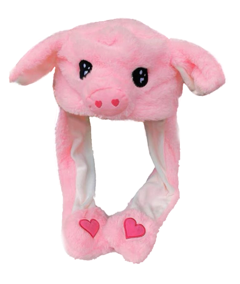 LED Plush Pig Hat